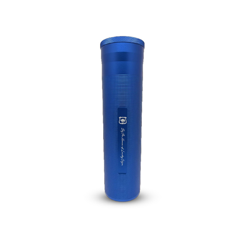 HLC Cylinder Travel Humidor Blue