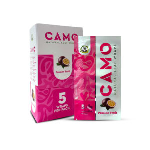 Camo 5 ct Hemp Wrap Passionfrouit
