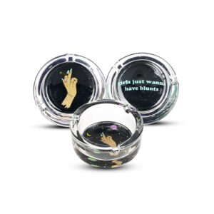 Giddy Glass Ashtray