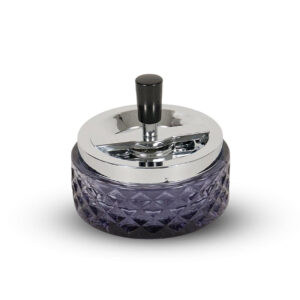 Glass Spinning Ashtray