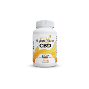 MF Relief 1500mg CBD Gummies Peach