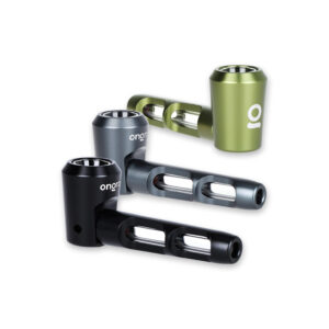 OnGrok Aluminum & Glass Spoon Pipe
