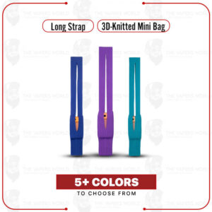 Phone Pocket 3D-Knitted Mini Bag for Phone & Vape ?Long Strap