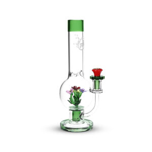 Pulsar Flower Glass Water Pipe