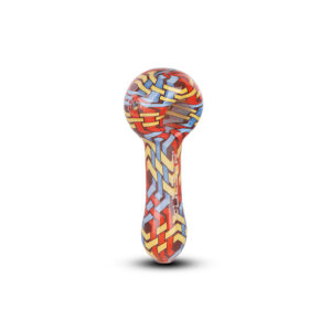 Pulsar Inside Print Wavy Weave Hand Pipe