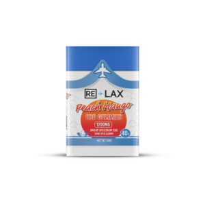 ReLax 40ct CBD Gummies Peach Mango