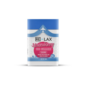 ReLax 40ct CBD Gummies Strawberry