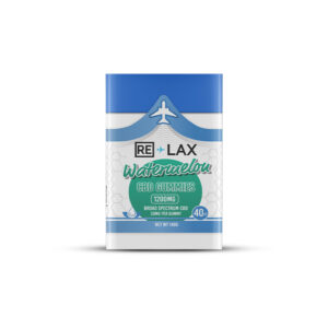 ReLax 40ct CBD Gummies Watermelon