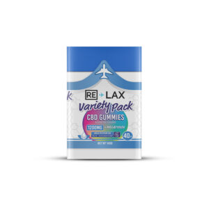 ReLax 40ct CBD & Melatonin Gummies Variety Pack
