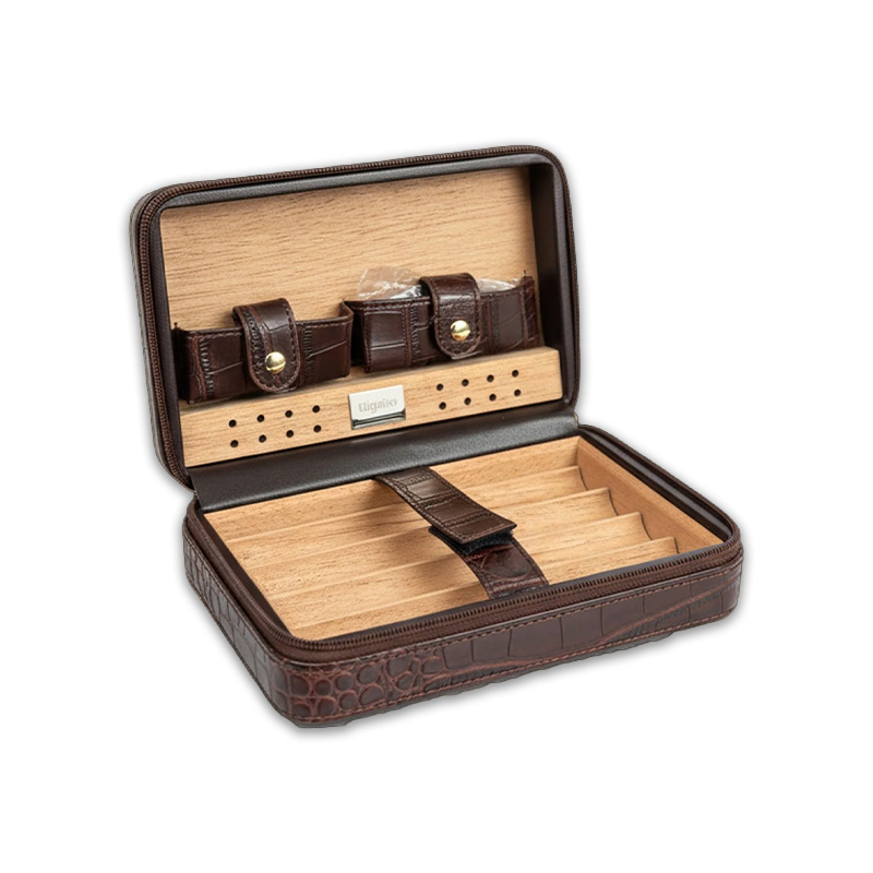 HLC Tribal Leather Case Brown
