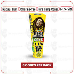 Bob Marley - PH - Pre-Rolled Cone - 1-1/4 Size - 6PK