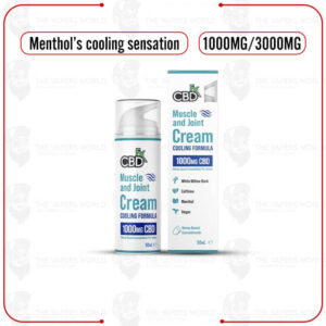 CBDFx CBD Cream For Muscle & Joint: Cooling Formula