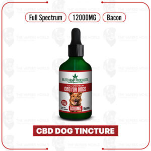 Elite Hemp - CBD Dog Tincture 1200mg Bacon