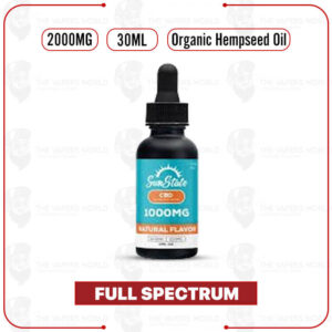 Sun State Hemp CBD Full Spectrum Hempseed Oil Tincture 30ml - 2000mg