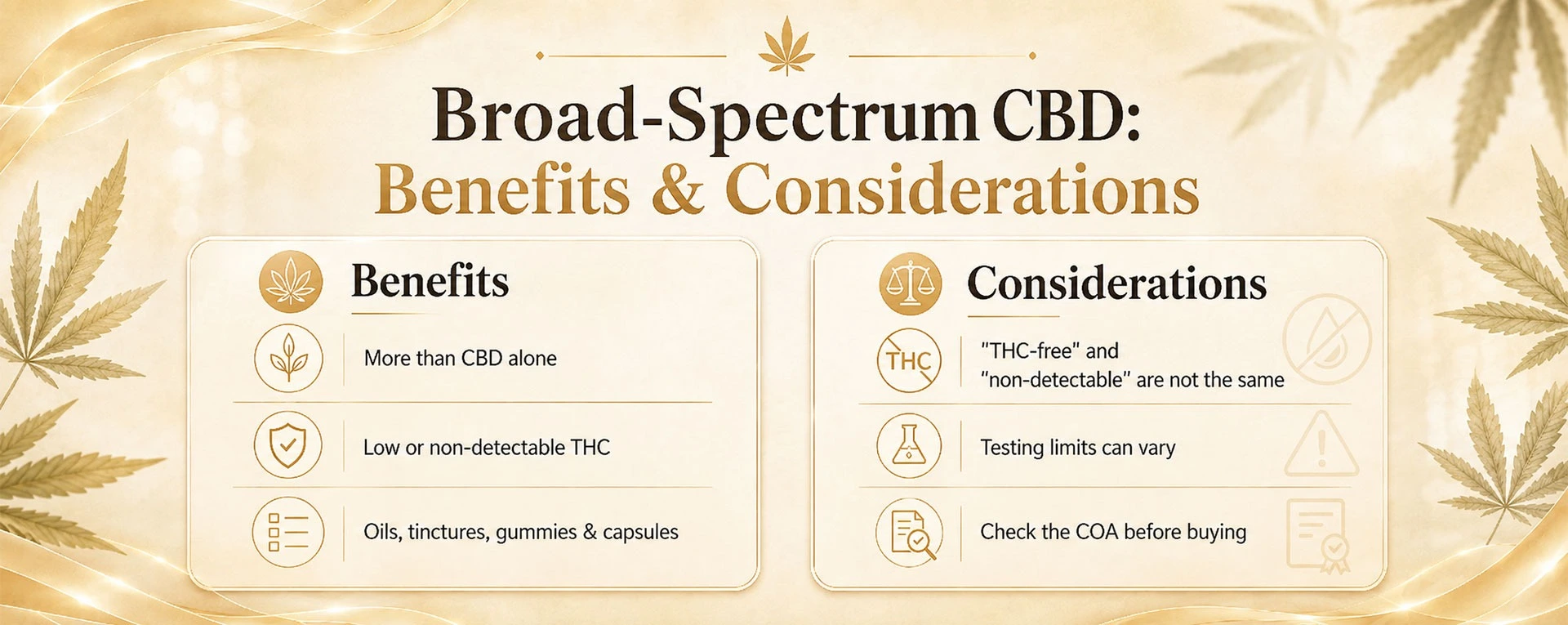 Broad-spectrum CBD benefits and considerations guide