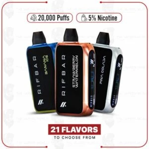 RifBar Vape Turbo X 15000 Puffs
