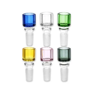 Art Deco Faceted Herb Slide