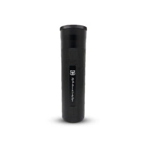 HLC Cylinder Travel Humidor Black