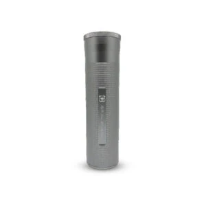HLC Cylinder Travel Humidor Silver