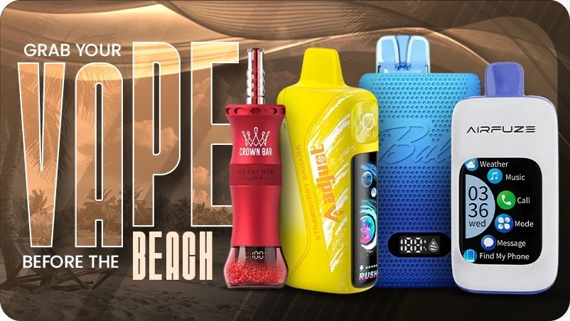 grab your vape before the beach