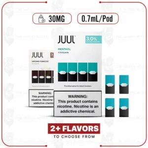 JUUL Pods ?3% Nicotine ?0.7ml ?4 CT