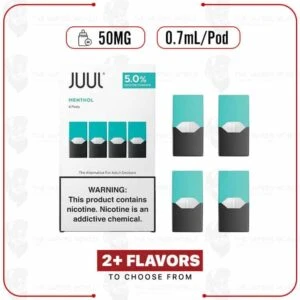 JUUL Pods ?5% Nicotine ?0.7ml ?4 CT