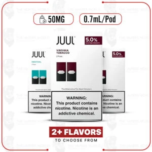 JUUL Pods ?5% Nicotine ?0.7ml ?2 CT