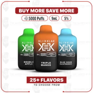 Klik Klak Element Disposable Magnetic Vape 5000 Puffs
