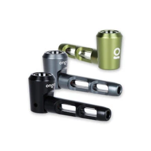 OnGrok Aluminum & Glass Spoon Pipe