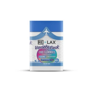 ReLax 40ct CBD & Melatonin Gummies Variety Pack