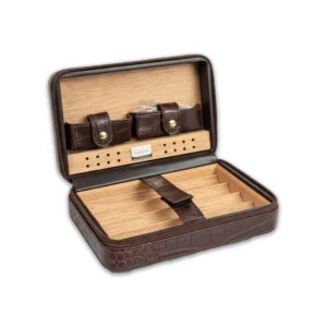 HLC Tribal Leather Case Brown