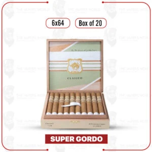 Classico by Lucky Cigar: Super Gordo 6x64 Box of 20 Cigars