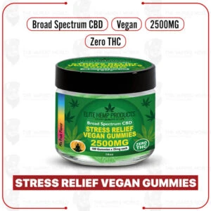 Elite Hemp - Stress Relief Vegan Gummies 2500mg