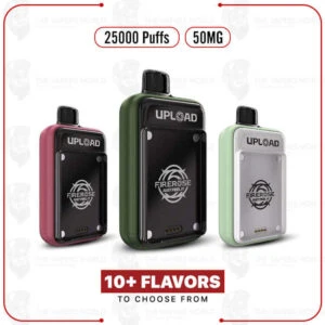 Firerose Upload 25K 25,000 Puffs 5% Replacement Device w/ No Screen Disposable