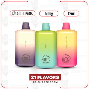 Fume Recharge Vape Disposable Device 5000 Puffs