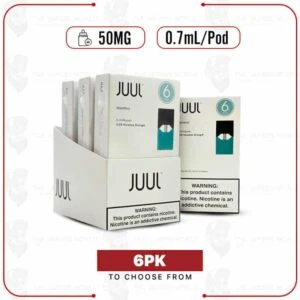 JUUL Menthol Pods – 5% Nicotine – 0.7ml – 6 CT
