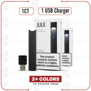JUUL Vape Device Kit – Pod System – 1 Count