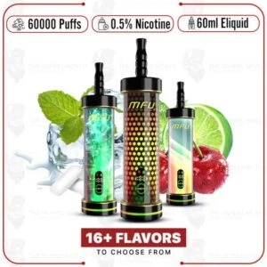 MFU SHISHA X2 Hookah 60,000 Puff Disposable
