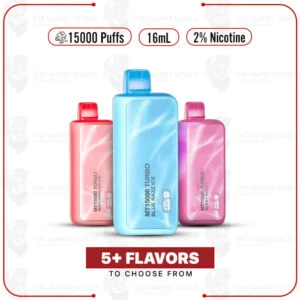 MT15000 Turbo 15K Puffs 2% Nicotine Disposable Vape