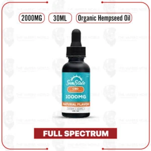 Sun State Hemp CBD Full Spectrum Hempseed Oil Tincture 30ml - 2000mg