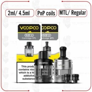 VooPoo PnP Replacement Pod Cartridge - 2PK