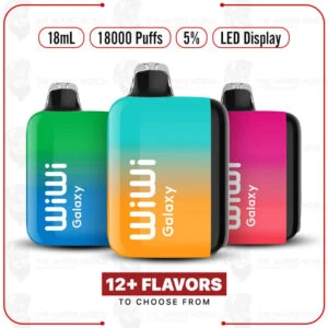 WIWI GALAXY 18K Puffs Disposable