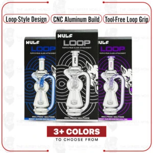 Wulf Mods Loop Glass Puffco Peak Top