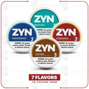 ZYN 3MG NICOTINE POUCHES