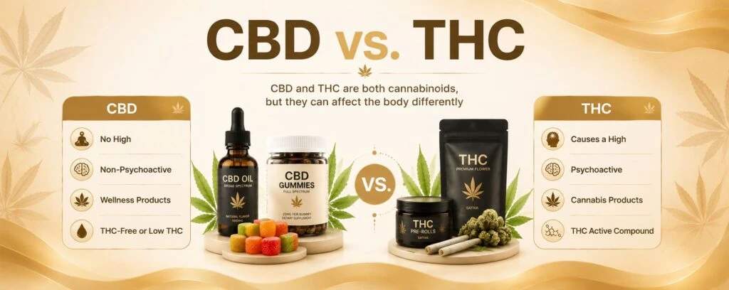 CBD vs THC