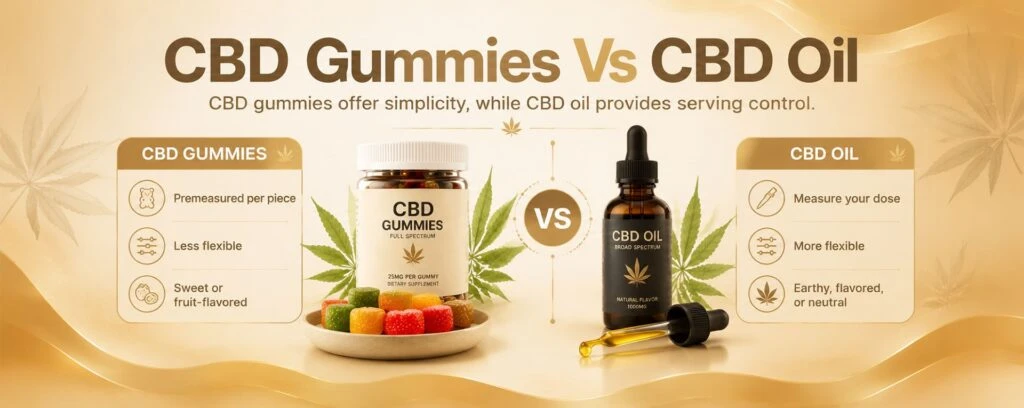 cbd gummies vs cbd oil