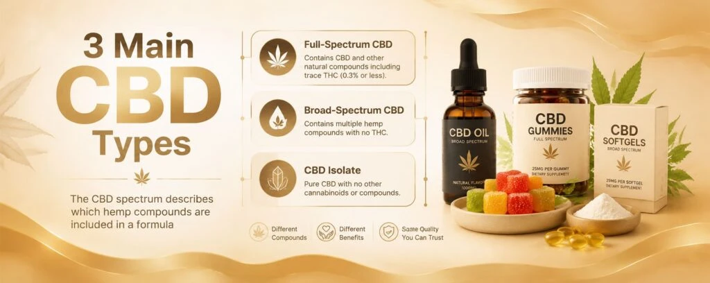 common types of cbd