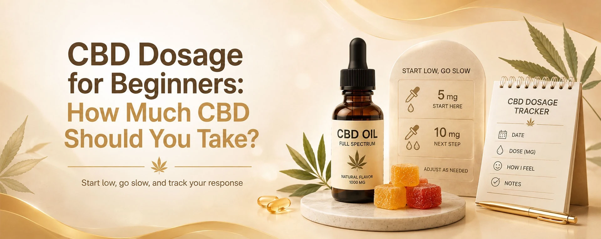 CBD Dosage for Beginners: How Much CBD Should You Take?