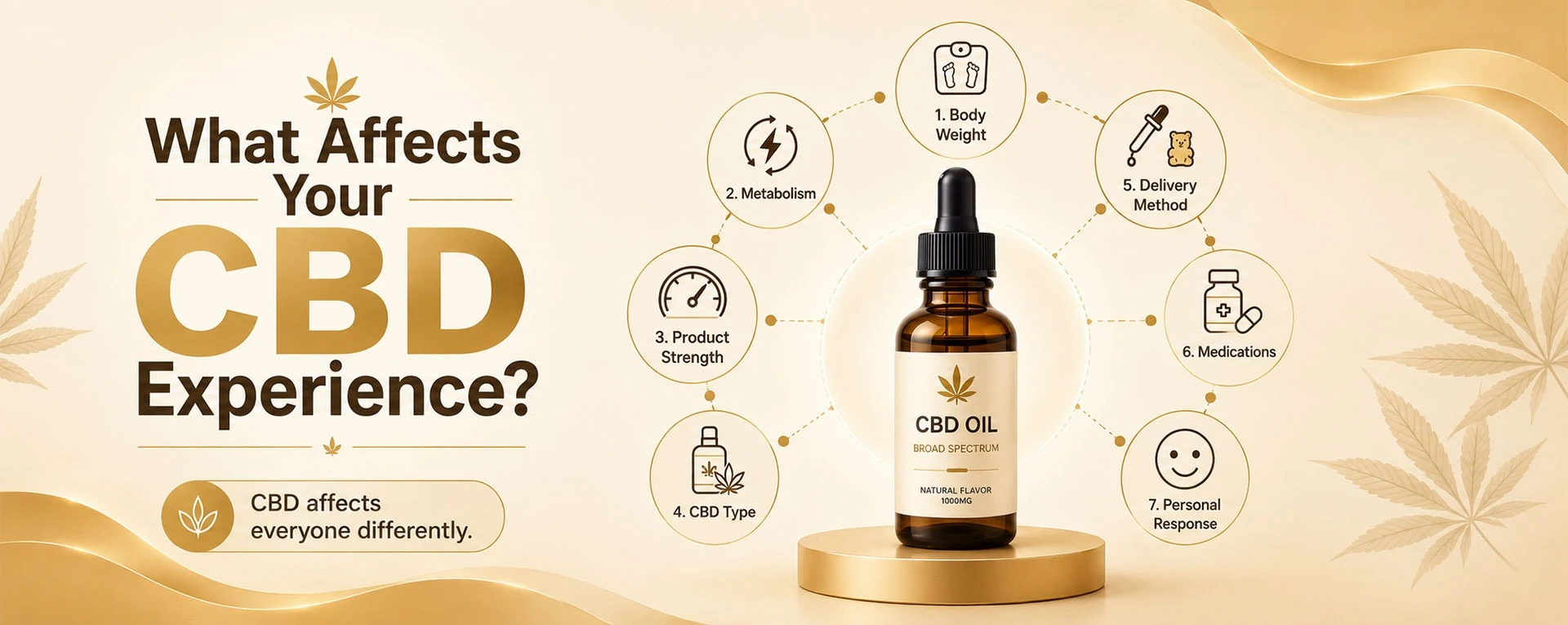 What Factors Affect Your Personal CBD Experience?